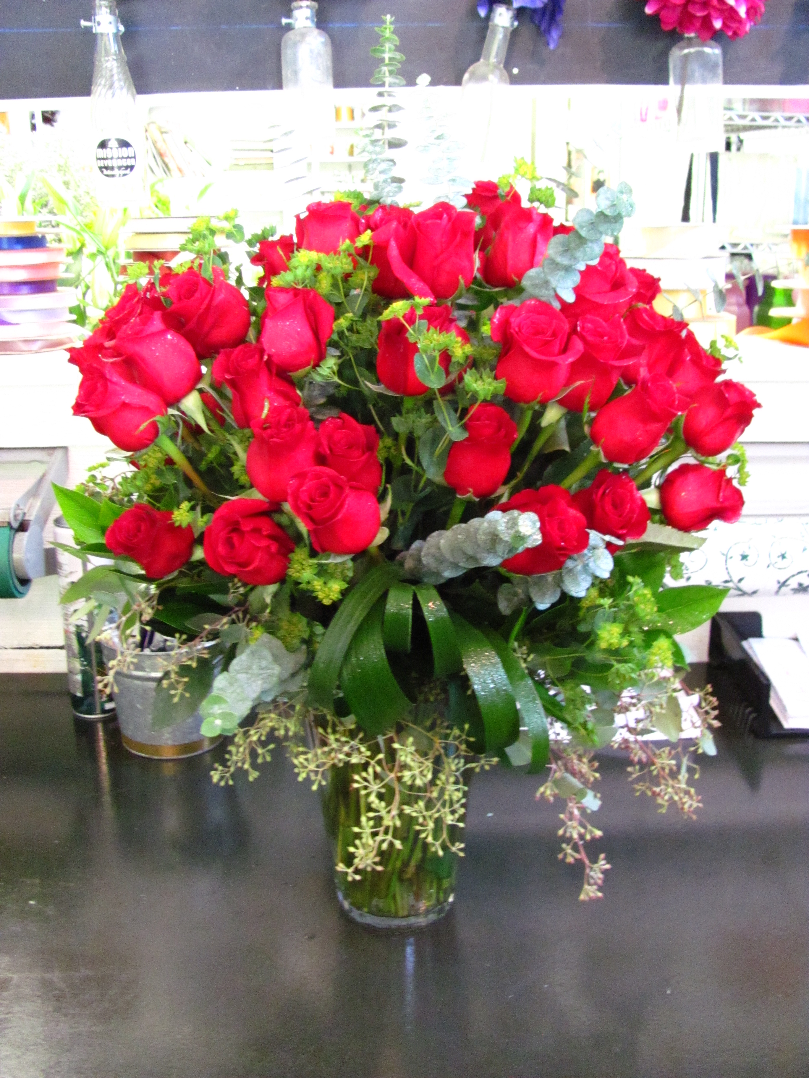 Valentine's day roses